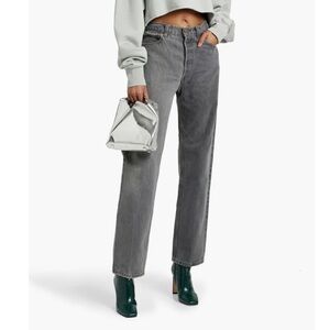 EB Denim Two-Tone Grey Straight Leg Jeans